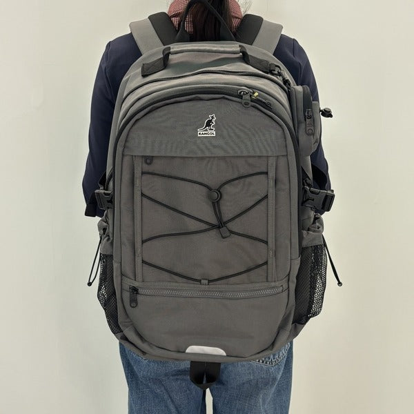 Domestic Official Store Kangol Backpack 1489 Charcoal School Bag