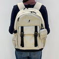 Domestic Official Store Kangol Bag Frame Backpack 1492 Light Gray Schoolbag