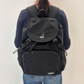 Kangol Luki Pro Backpack 1493 Black Bookbag