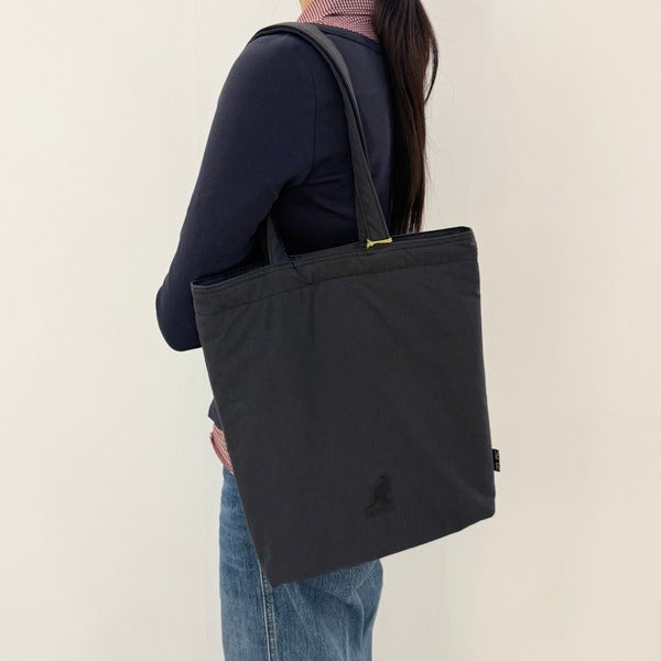 Kangol bag Costume puff vertical totebag 4015 Charcoal crossbody slingback