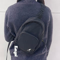 Kangol Everyday Nylon Slingsack 1369 Black Crossbody Bag