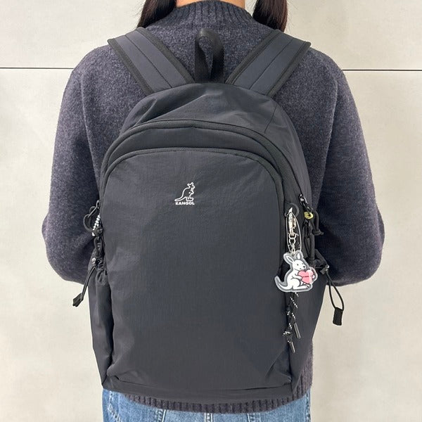 Kangol Lugger Haze Backpack 1500 Black School Bag