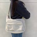Kangol backpackルucky pro round crossbody 3384 ecru slingsback