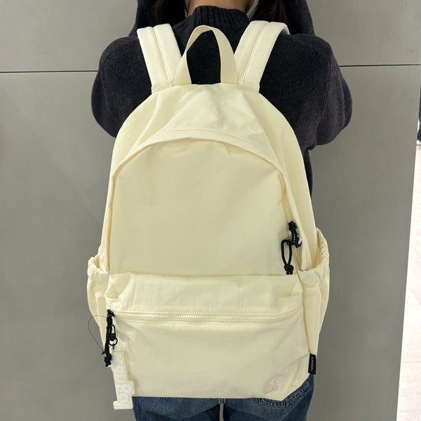 Kangol Everyday Nylon Backpack 1494 Ivory School Bag