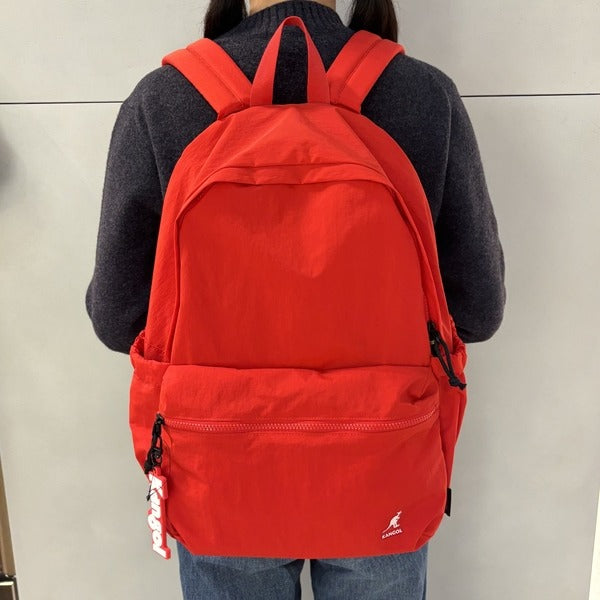 Kangol Everyday Nylon Backpack 1494 Red Schoolbag