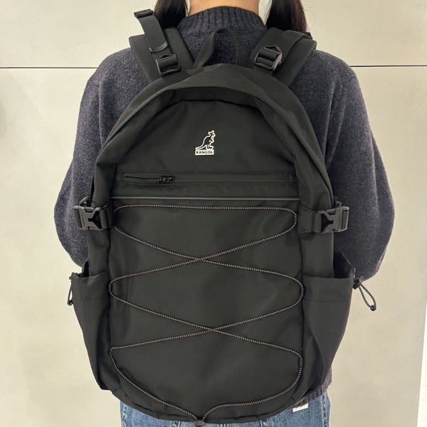 Kangol official store backpack 1505 black schoolbag