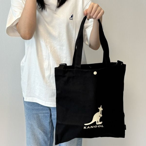 Domestic Official Store: Kangol Bag New Eco Backpack Plus 0047 Black Crossbody Slingshot