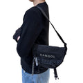 Kangol bag Icon Quantum Small Crossbody 3335 Black Slingshot