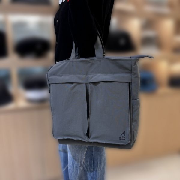 Kangol Essential RC Split Helmet Bag 3975 Olive Crossbody Slingshot