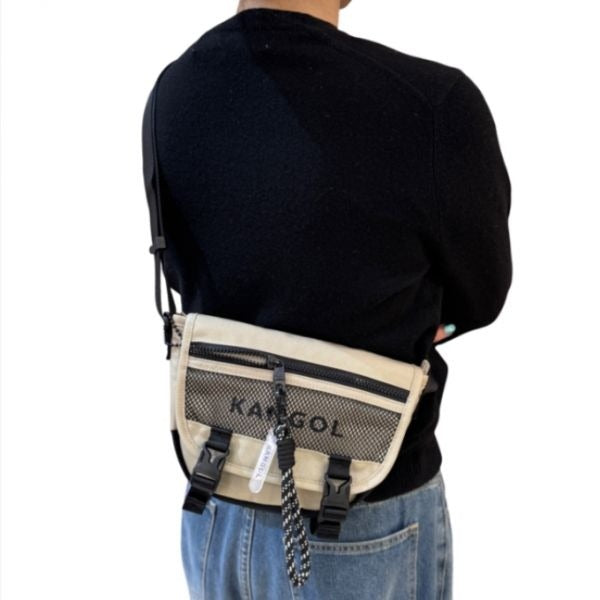 Kangol bag Icon Quantum Small Ecru Slingsback