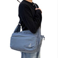 Kangol Essential RC Large Crossbody Bag in Dark Blue