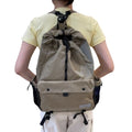 Kangol CBR Retrocore Two-way Bag 1363 Beige Crossbody Slingshot