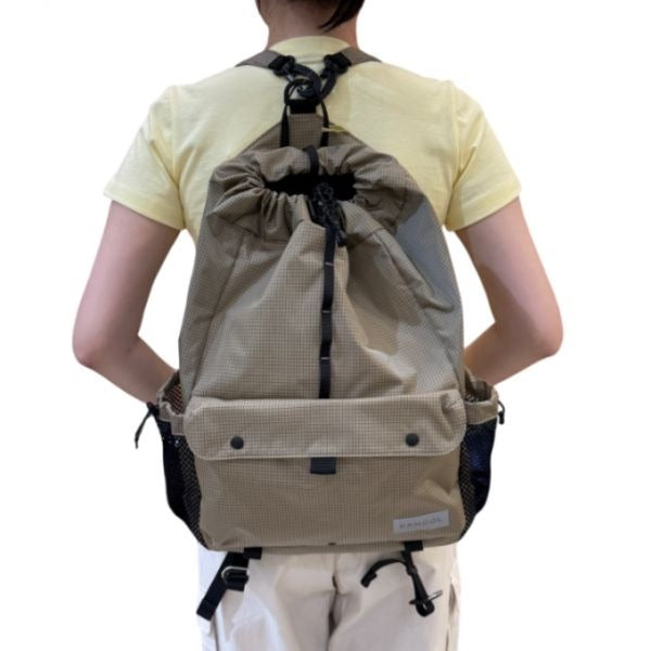 Kangol CBR Retrocore Two-way Bag 1363 Beige Crossbody Slingshot