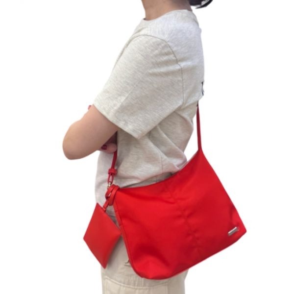 Kangol bag Day RetroCore Hobo Bag 3350 Red Crossbody Slingshot
