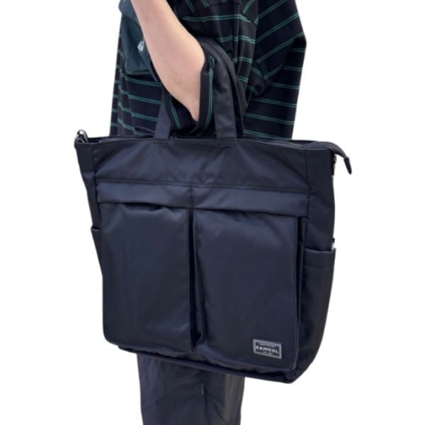 Kangol Day Retrocore Helmet Bag 3984 Black Crossbody Slingshot