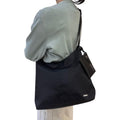 Domestic Official Store: Kangol Bag Day Retrocore Large Hobo Black Crossbody Slingshot 3351