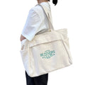 Kangol bio canvas big tote bag 3977 ivory crossbody slingback