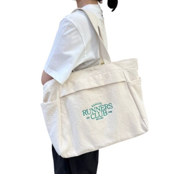 Kangol bio canvas big tote bag 3977 ivory crossbody slingback