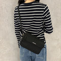 Kangol Eazy Travel Large Crossbody Black Slringback