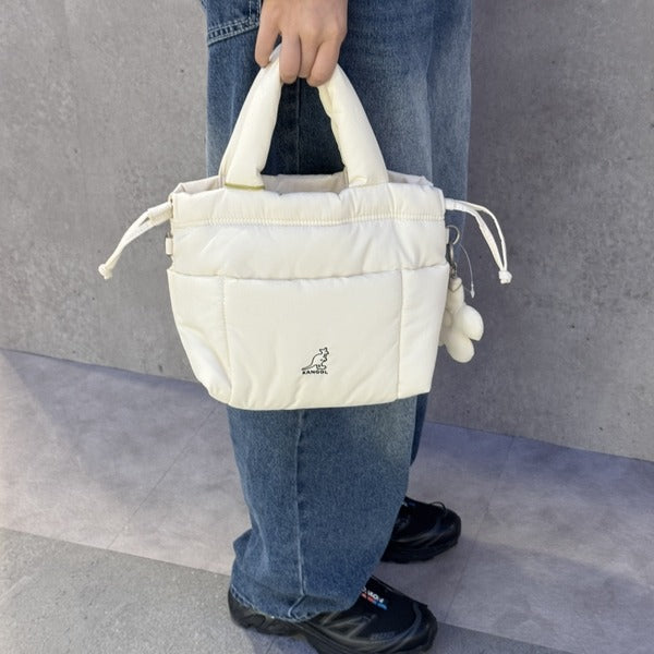 Kangol pouch ivory crossbody slingback bag