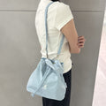 Kangol official store, Kangol nylon amber bucket bag 3392 light blue crossbody slingback