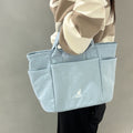 Kangol nylon tote bag for picnic 4012 light blue crossbody slingback
