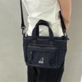 Kangol Standard Tote Bag 4017 Denim Crossbody Slingshot