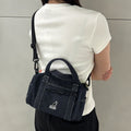 Kangol Standard Double Bag 4018 Denim Crossbody Slingback from Official Store