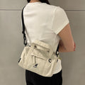 Domestic Official Store Kangol Bag Standard Double Back 4018 Ivory Crossbody Slingback