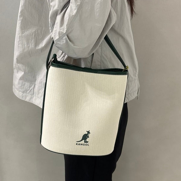 Kangol bag Duo Days Bucket Bag 4022 Green Crossbody Slingshot