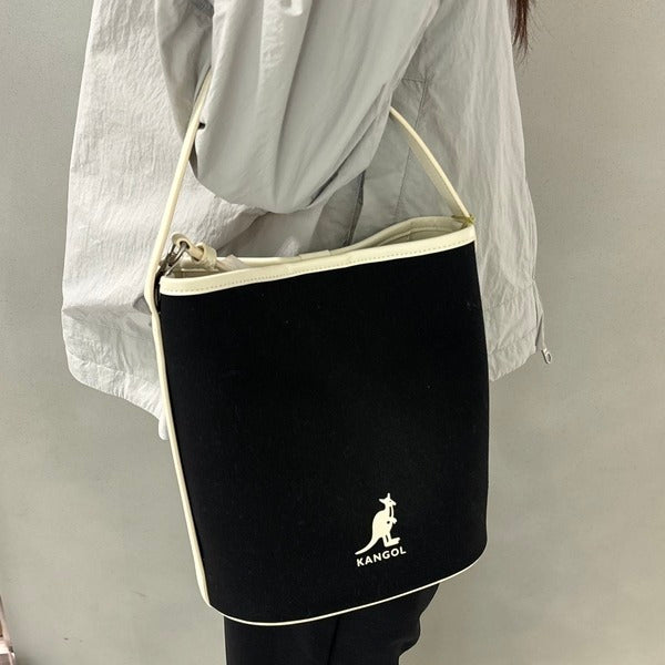 Kangol bag Dual Days Bucket Bag 4022 Black Crossbody Slingshot