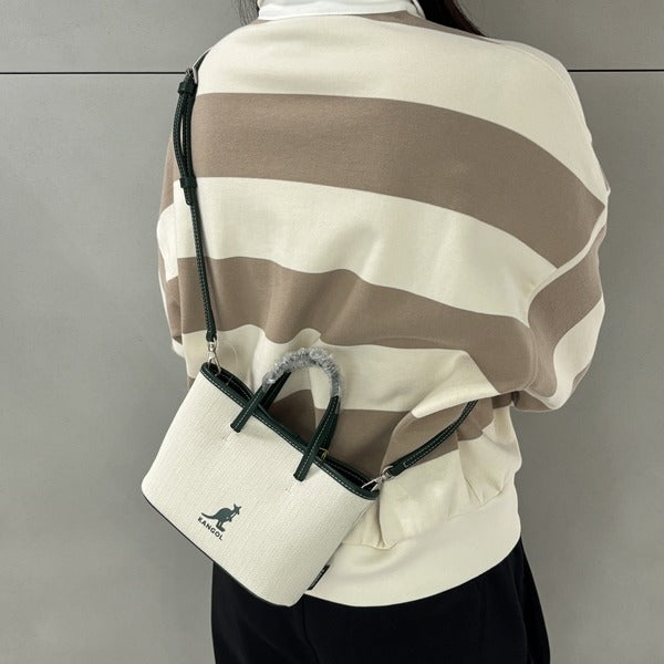 Kangol bag Duo Days Small Tote Bag 4024 Green Crossbody Slingshot