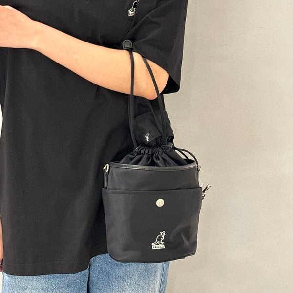 Kangol bag Riora bucket crossbody 3399 black slingback