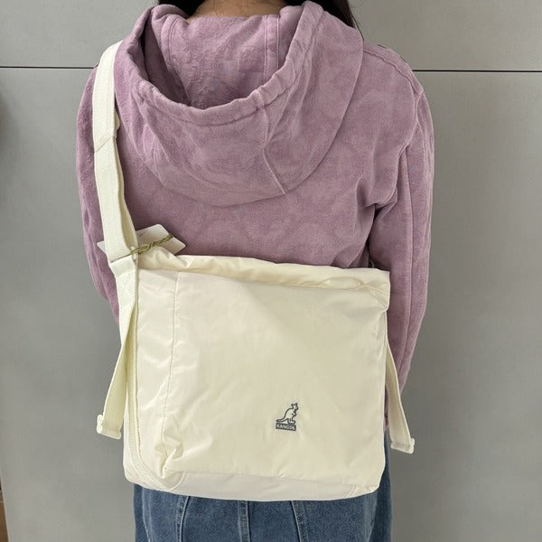 Domestic Official Store Kangol Bag Day Dream Bucket Bag 4026 Ivory Cross Body Slingshot