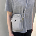 Domestic Official Store Kangol Bag Squad Small Crossbody 3381 Light Gray Slingshot