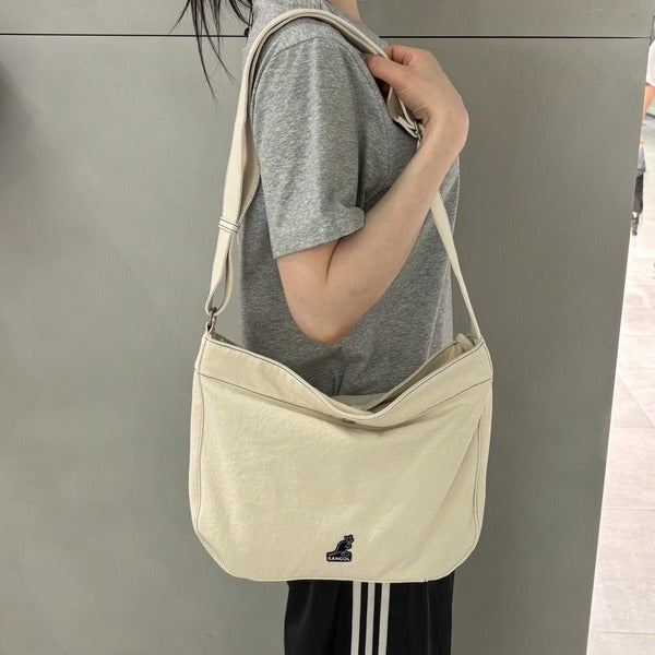 Kangol bag bio canvas soft crossbody 3396 ivory slingback