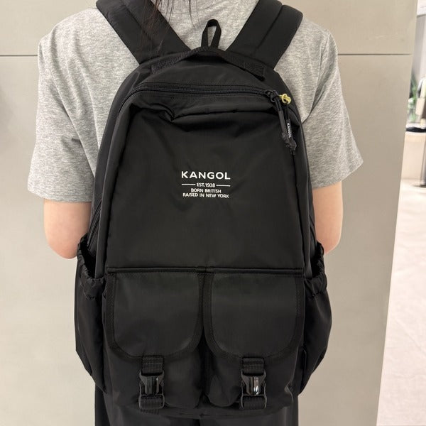 Kangol genuine store backpack Soho pocket black 1498