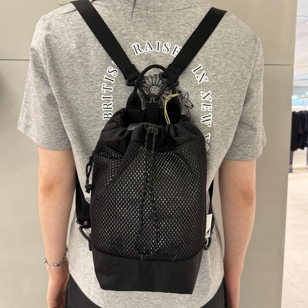 Kangol backpack 1504 black schoolbag