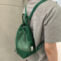 Domestic Official Store Kangol Backpack 1504 Green Bookbag