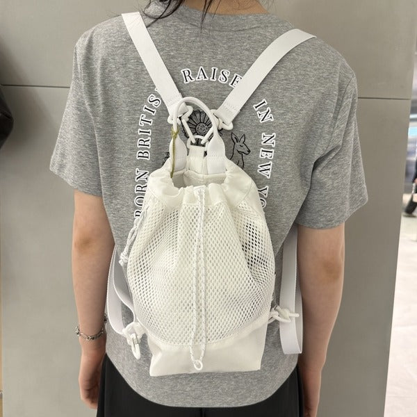 Domestic Official Store Kangol Backpack 1504 White School Bag