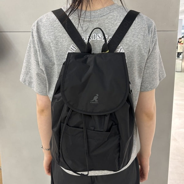 Kangol Essential Air Backpack 1497 Black Schoolbag