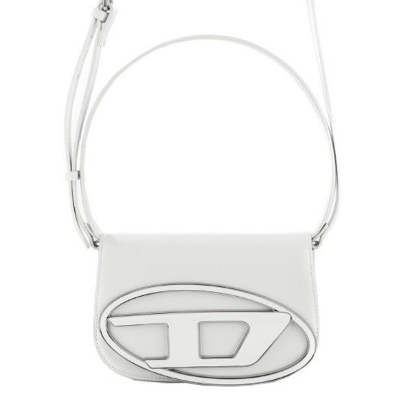 Diesel 25FW Women's Iconic Oval D Logo Shoulder Bag X08396 PR818 T1003 (X08396 T1003)