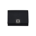 Loewe Anagram Black Women's Trifold Wallet C821TR2X16 1100