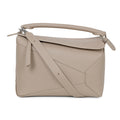 26SS Loewe Puzzle Edge Medium Clay Women's Tote Bag A510P49X26 5541