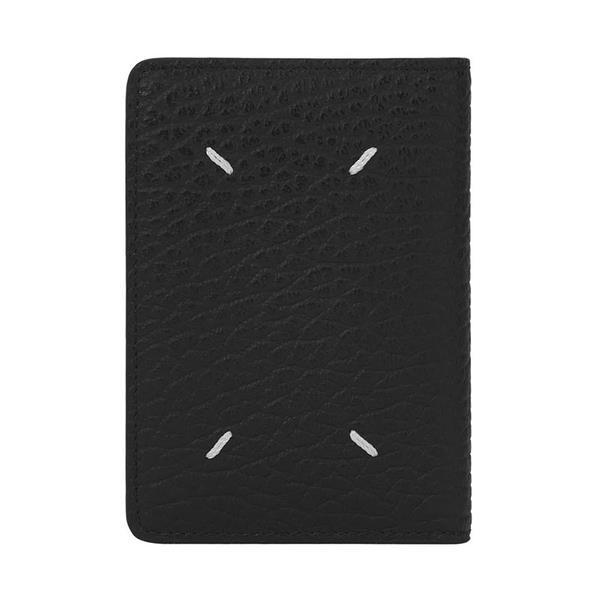 26SS Saint_Marcia Stitch_Fold Black Shared Card Wallet SA1VX0011 P4455 T8013