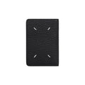 26SS Saint_Marcia Stitch_Flap Black Unisex Card Wallet SA1VX0011 P4455 T8013