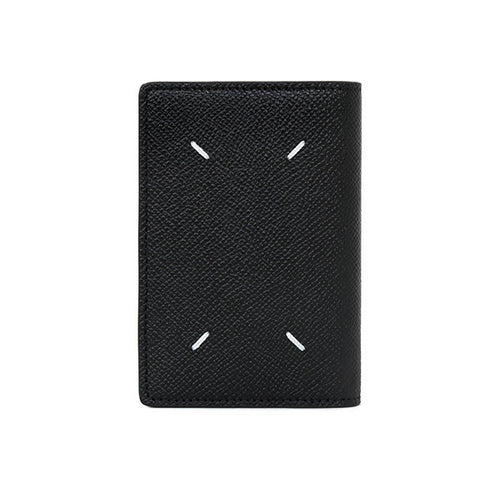 26SS Maison Margiela Stitch Black Unisex Card Wallet S55UI0203 P4745 T8013