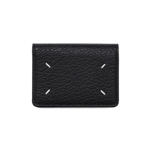 26SS Maison Margiela Stitch Triplode Black Unisex Ring Wallet S36UI0416 P4455 T8013