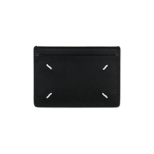 26SS Saint-Shirt Maison Martin Margiela Stitch Black Co-Ed Wallet SA1VX0007 P4745 T8013