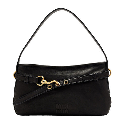 26SS Miu Miu Abanteur Nappa Leather Shoulder Bag 5BC182 2BBL F0002